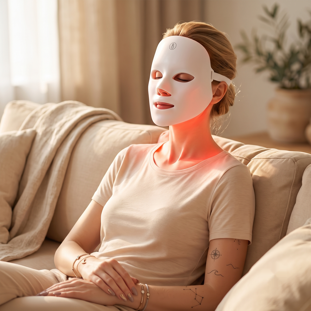 Mascarilla Facial LED Inteligente